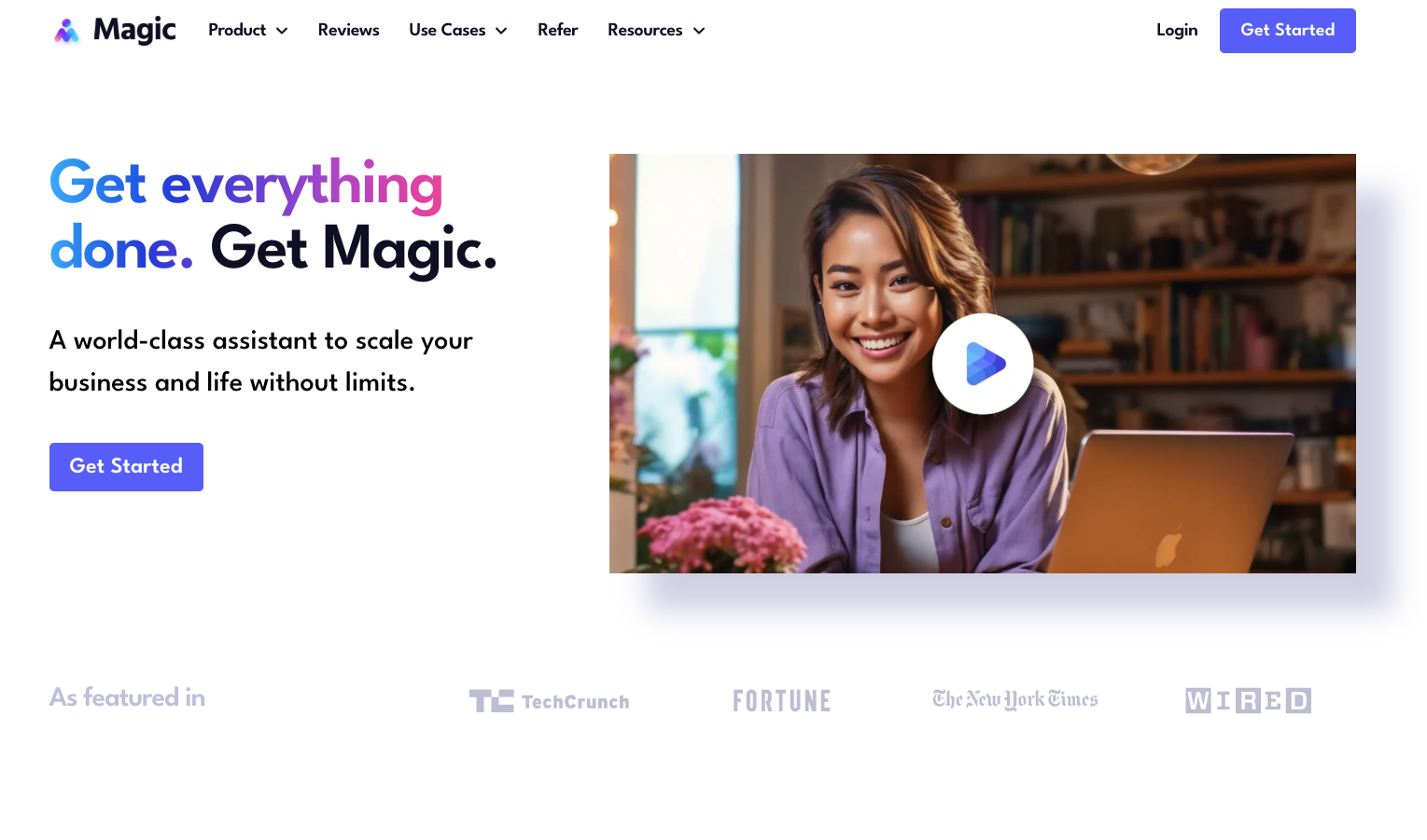 Magic Inc Homepage